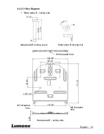 Предварительный просмотр 11 страницы Lumens VC-G50 Installation Manual