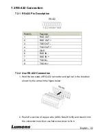 Preview for 33 page of Lumens VC-G50 Installation Manual