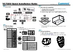 Lumens VC-TA50 Quick Installation Manual предпросмотр