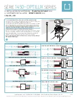 Предварительный просмотр 3 страницы LumenTruss 1450-OPTILUX Series Installation Manual