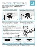 Предварительный просмотр 4 страницы LumenTruss 1450-OPTILUX Series Installation Manual