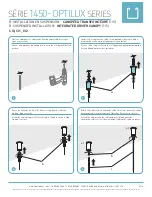 Предварительный просмотр 5 страницы LumenTruss 1450-OPTILUX Series Installation Manual