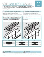 Предварительный просмотр 14 страницы LumenTruss 1450-OPTILUX Series Installation Manual