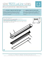 LumenTruss LuxLine 9820 Series Installation предпросмотр