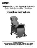 Lumex 565G Operating Instructions Manual preview