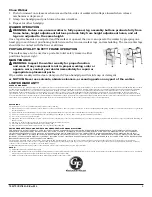 Preview for 2 page of Lumex 700175CR Assembly & Operation Instructions