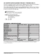 Preview for 22 page of Lumex FR566DG Assembly And Operating Instructions Manual