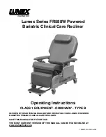 Lumex FR588W Series Operating Instructions Manual предпросмотр