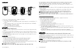 Предварительный просмотр 2 страницы Lumex GF13702 Setup & Operation Instructions