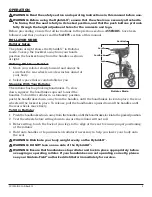 Preview for 8 page of Lumex HYBRID LX LX1000 Rollator User Manual