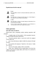 Предварительный просмотр 4 страницы Lumex RA-915? Operating Manual