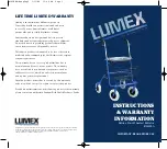 Lumex RJ4200A Instructions & Warranty Information preview