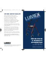 Предварительный просмотр 1 страницы Lumex Walkabout LT RJ4300 Series Instructions