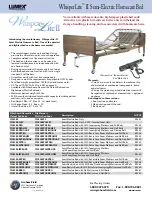 Lumex WHISPER LITE WL0208 Specifications preview