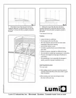 Preview for 2 page of Lumi-O The Royal Entrance 5602 Installation Procedures