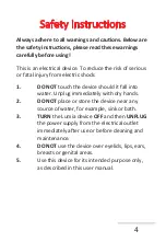 Preview for 4 page of Lumia Experto User Manual