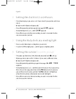 Preview for 6 page of Lumie Bodyclock Advanced 200 Operating Instructions Manual