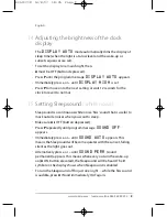 Preview for 9 page of Lumie Bodyclock Advanced 200 Operating Instructions Manual