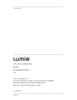 Предварительный просмотр 64 страницы Lumie Bodyclock Elite 300 Operating Instructions Manual