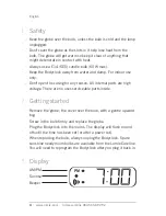 Preview for 4 page of Lumie Bodyclock Junior 50 Operating Instructions Manual