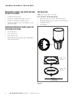 Preview for 2 page of Lumiere Monaco 3000 Installation Instructions Manual