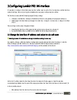 Предварительный просмотр 7 страницы Lumikit PRO X4 User Manual