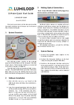 Preview for 1 page of Lumiloop LSProbe Quick Start Manual