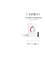 Предварительный просмотр 1 страницы Lumilum LUM-RGBUX8 Instruction Manual