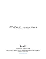 Предварительный просмотр 1 страницы Lumin LSPFN13WLAN Instruction Manual