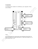 Preview for 3 page of Lumina Visual Productions DMX016 User Manual