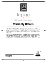 Предварительный просмотр 3 страницы Lumina CBS 2012 Instruction Manual