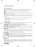 Предварительный просмотр 12 страницы Lumina CBS 2012 Instruction Manual