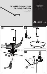 Предварительный просмотр 1 страницы Lumina DAPHINE CILINDRO LED Instructions