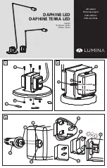 Предварительный просмотр 1 страницы Lumina DAPHINE LED Instructions