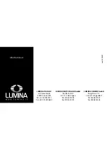 Предварительный просмотр 7 страницы Lumina DAPHINE TAVOLO Instructions Manual