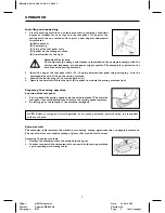 Preview for 10 page of Lumina ESM008 Operating Instructions Manual