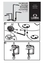 Предварительный просмотр 1 страницы Lumina FLO BEDSIDE Instructions Manual