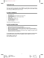 Preview for 3 page of Lumina STM32E 200+ Operating Instructions Manual