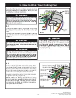 Preview for 13 page of Luminance Brands CF345BS00 Owner'S Manual