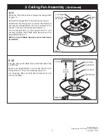 Preview for 9 page of Luminance Brands CF500AP00 Owner'S Manual