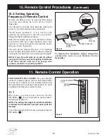 Preview for 20 page of Luminance Brands CF590GRT00 Owner'S Manual