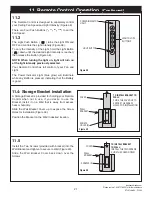 Preview for 21 page of Luminance Brands CF590GRT00 Owner'S Manual