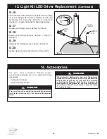 Preview for 28 page of Luminance Brands CF590GRT00 Owner'S Manual