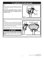 Предварительный просмотр 13 страницы Luminance Brands kathy ireland ASHLAND CF717AORB02 Owner'S Manual