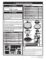 Preview for 3 page of Luminance Brands kathy ireland ASTOR CF235BQ00 Owner'S Manual