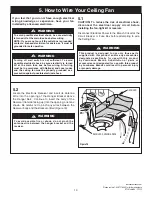 Preview for 13 page of Luminance Brands kathy ireland ASTOR CF235BQ00 Owner'S Manual