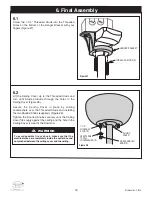 Preview for 18 page of Luminance Brands kathy ireland ASTOR CF235BQ00 Owner'S Manual