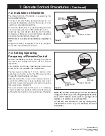 Preview for 21 page of Luminance Brands kathy ireland ASTOR CF235BQ00 Owner'S Manual