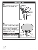 Preview for 82 page of Luminance Brands kathy ireland ASTOR CF235BQ00 Owner'S Manual