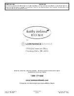 Preview for 96 page of Luminance Brands kathy ireland ASTOR CF235BQ00 Owner'S Manual